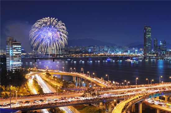 지난해 열린 세계불꽃축제 
