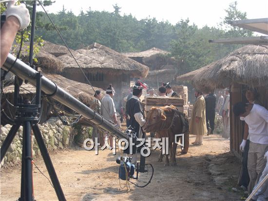 국내 최고 영상문화특구 부안, 전통사극 로케이션 줄 이어