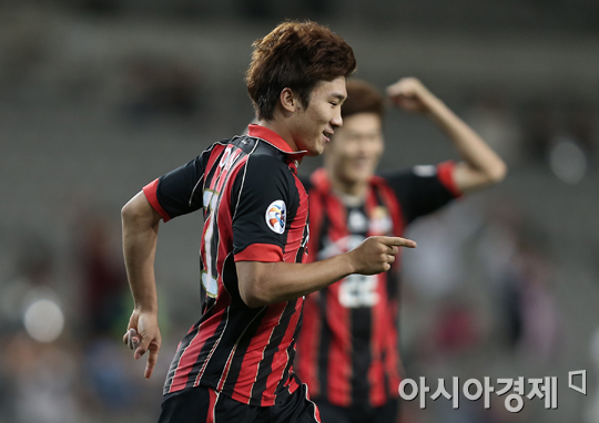 [포토] 추가골 고요한 '내가 넣었어'