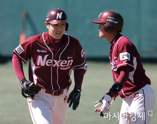 프로야구 넥센, 송지만·유한준 등 27명 연봉 재계약