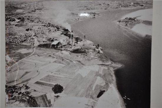 1958년도 당인리발전소의 모습.
