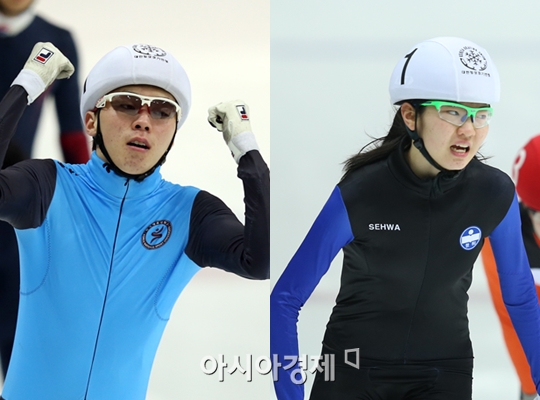 노진규·심석희, 쇼트트랙 월드컵 남녀 1,500m 우승