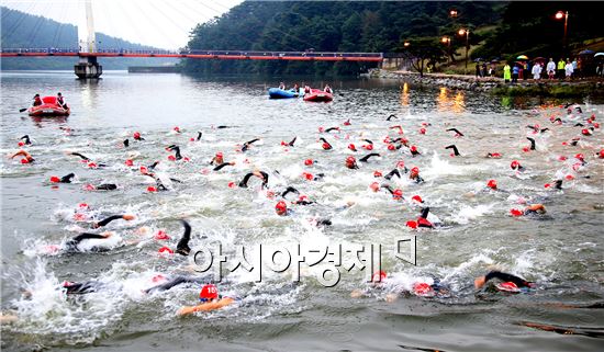 [포토]구례군, 2013 코리아 국제철인 3종경기 대회 개최