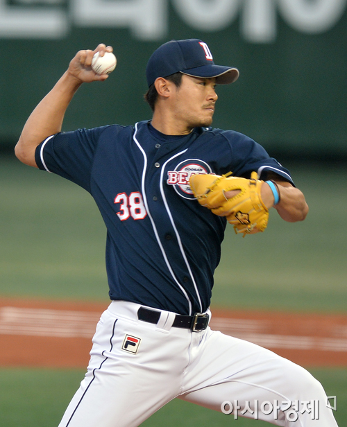 [포토] 역투하는 두산 노경은