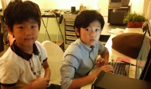 이종혁, 준수 탁수 사진 공개…"울 새끼들"