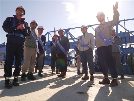 SK건설, 협력업체와 함께 '현장 안전점검'