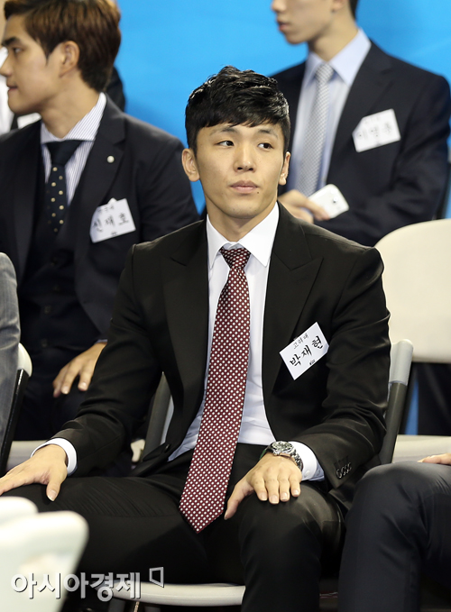 [포토] 고려대 박재현 '어느 팀이 나를 뽑을까'