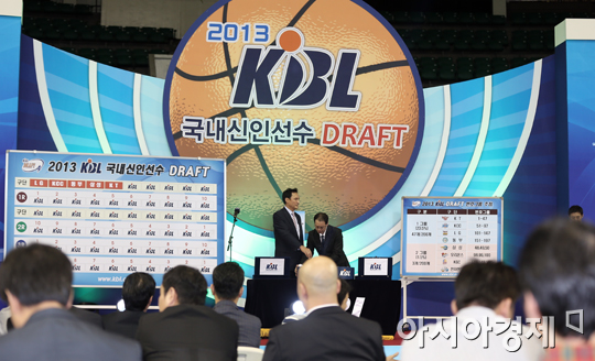 [포토] 2013 KBL 신인선수 드래프트