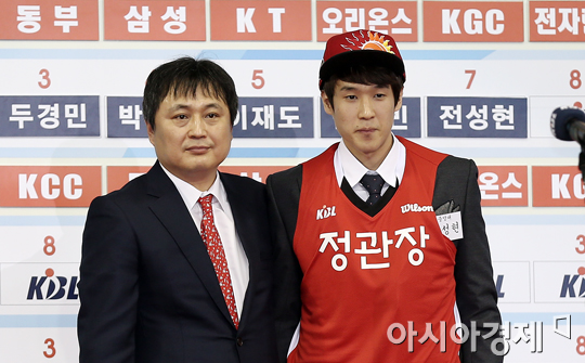 [포토] 중앙대 전성현, KGC로~