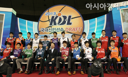 [포토] 2013 프로농구 신인선수 드래프트