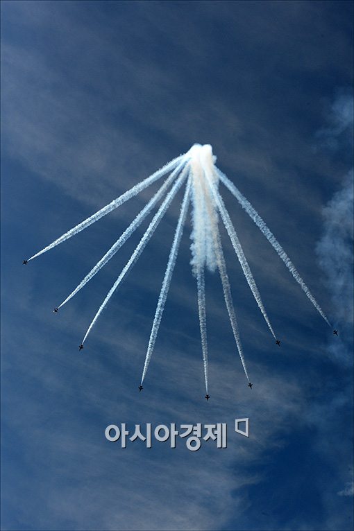 [포토]가을하늘 수놓은 화려한 에어쇼