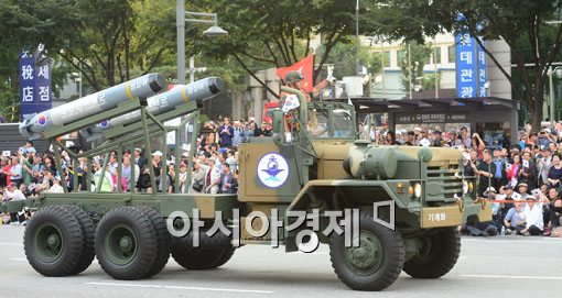 [포토]도심 속 미사일?