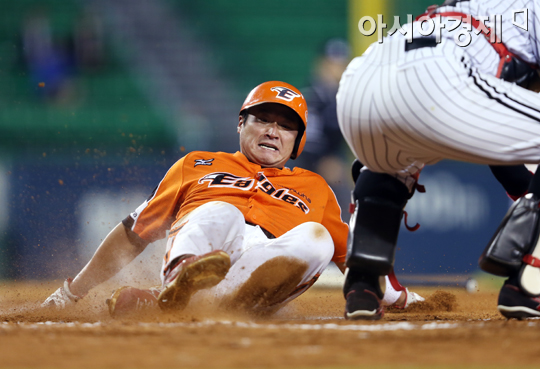 [포토] 정현석 '몸 던져 역전~'