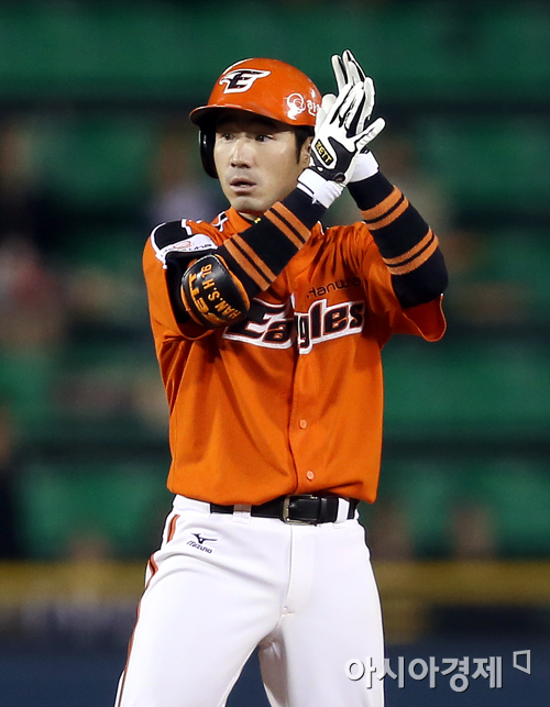 [포토] 한상훈 '넘어간 것 같은데, 비디오 판독이 필요해요'