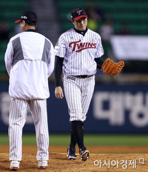 [포토] 강판당하는 유원상 '생기 잃은 전어'