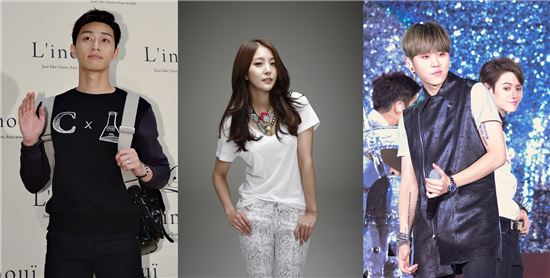 박서준-보아-용준형, 2013 KDA 男女 신인상 수상 