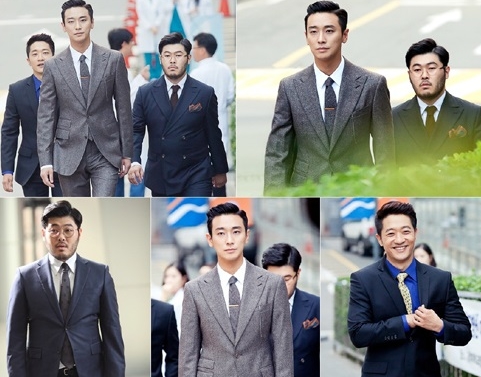 '메디컬 탑팀' 주지훈 출근길 포착…'묵직 카리스마' 발산