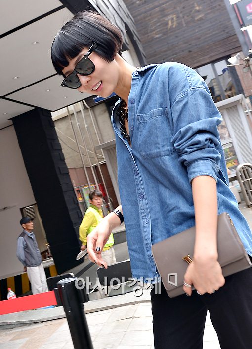 [포토]김나영 '파격적인 뱅 헤어'