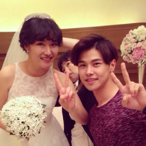 유병권, 개그우먼 김미려와 친분 과시 "결혼 축하해요!"