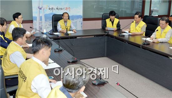 광주시, 태풍 ‘다나스’ 대비 비상체제 돌입