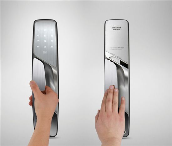 아이레보, 손잡이 돌릴 필요 없는 도어록 출시