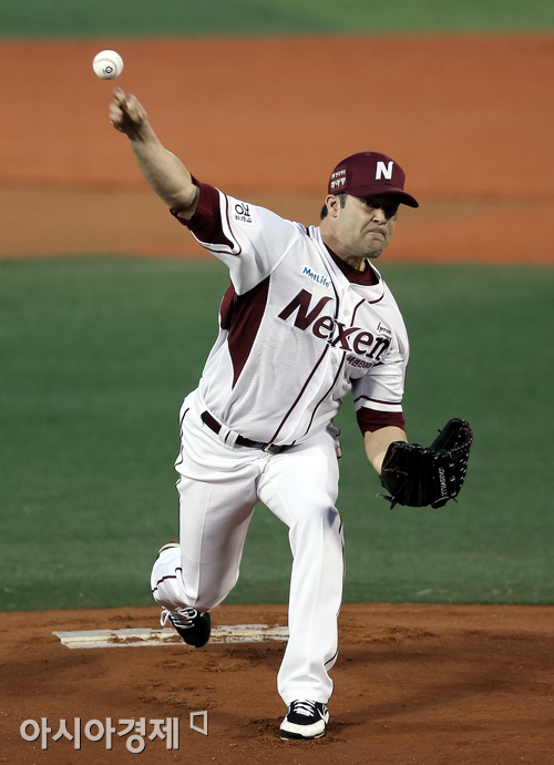 [포토] 나이트 '두산전 자신있어'