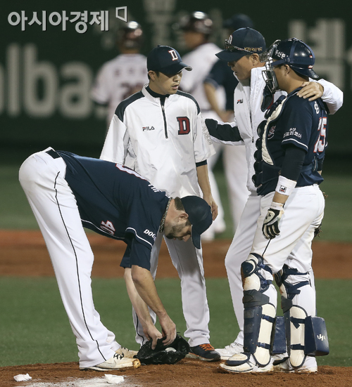 [포토] 정명원 코치 '역전 할 수 있어'