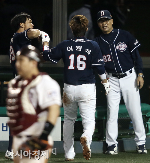 [포토] 이원석 '동점이에요!'