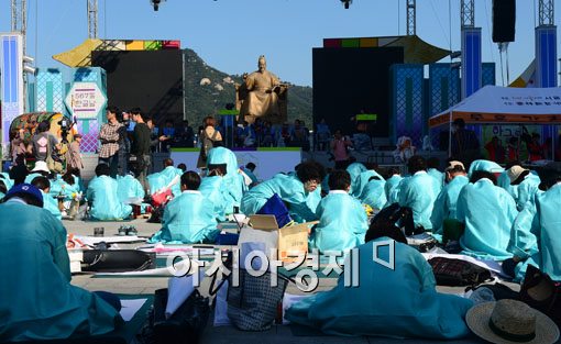 [포토]흐뭇한 세종대왕님 