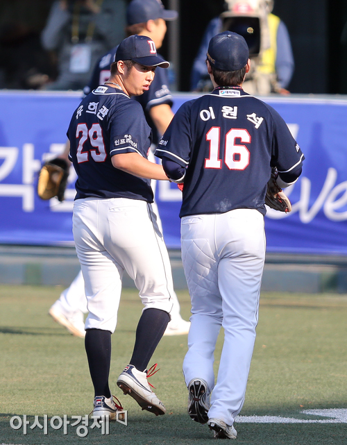 [포토] 유희관 '무실점 이어간다'