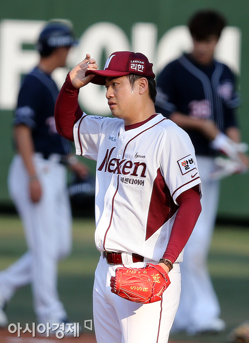 [포토] 손승락 '이번 1점은 크다'