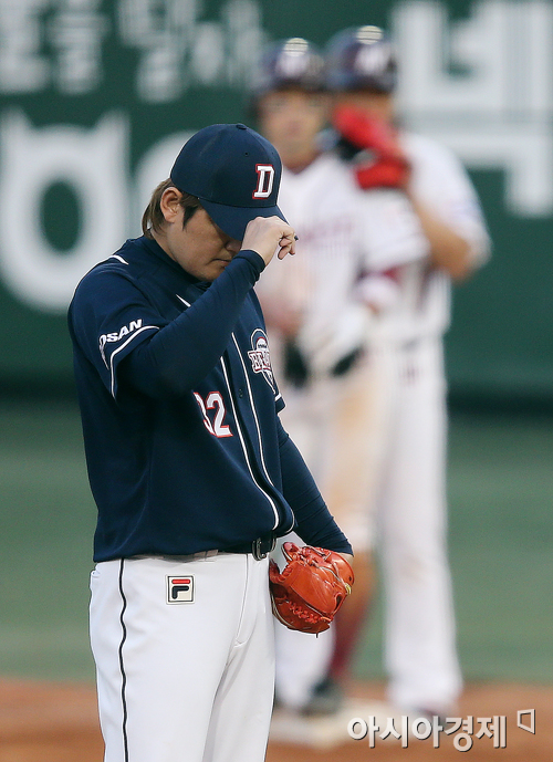 [포토] 동점이 아쉬운 김선우