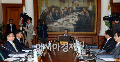 [포토]기준금리 5개월 연속 동결 