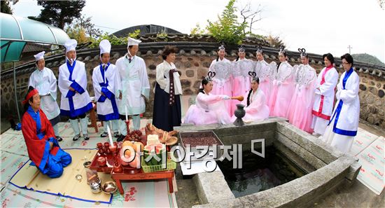 정읍은  가을 축제 중~구절초 ,전국민속소싸움대회 등