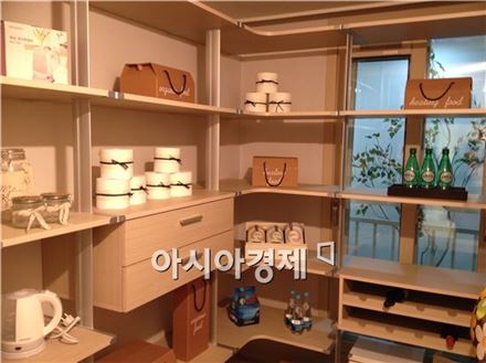 74㎡에는 3면을 창고로 쓸 수 있는 팬트리공간이 제공된다.