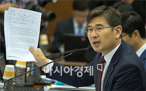 [포토]"국방부는 답변 제대로 준비하라"