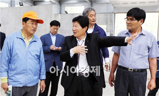 안병호 함평군수, 주요 사업장 47곳 현장 점검 나서