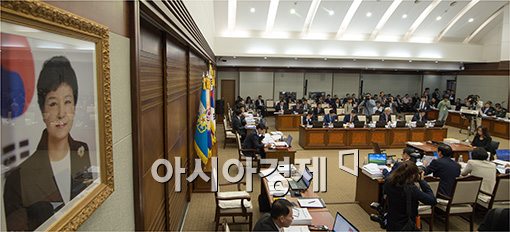 [포토]박근혜 정부 첫 국정감사