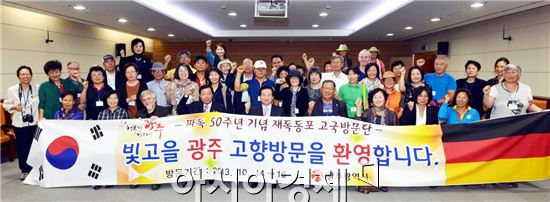 [포토]재독동포 고국방문단, 광주시청 방문