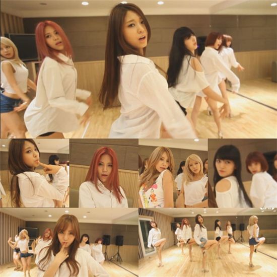 AOA, '흔들려' 안무영상 공개 "섹시미 기대"