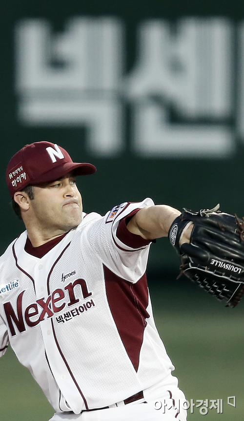 [포토] 나이트 '넥센이라는 이름을 더 높은 곳으로 올려놓겠어'