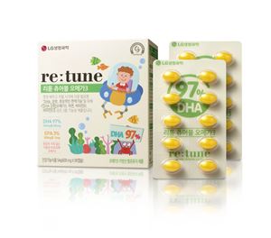 LG생명과학, 어린이를 위한 '리튠 츄어블 오메가3' 출시