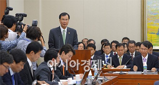 [포토]발언하는 노대래 공정위원장