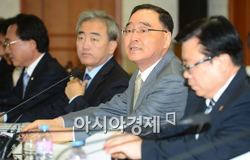 [포토]모두발언하는 정홍원 국무총리 