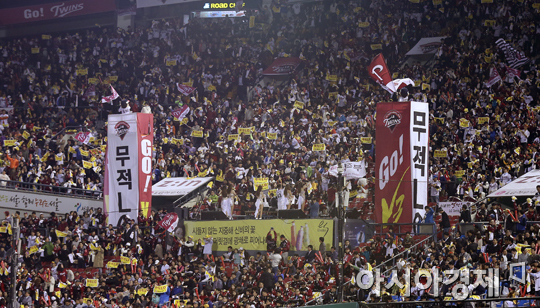 [포토] 뜨거운 LG 응원