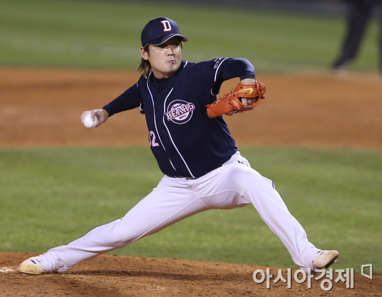 [포토] 역투하는 김선우