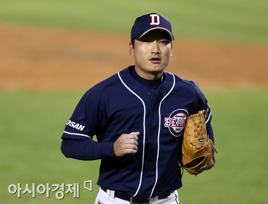 [포토] 정재훈 '실점은 없다'