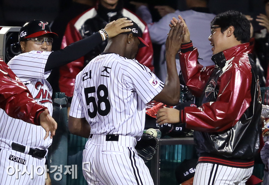 [포토] 리즈 '최고의 피칭'