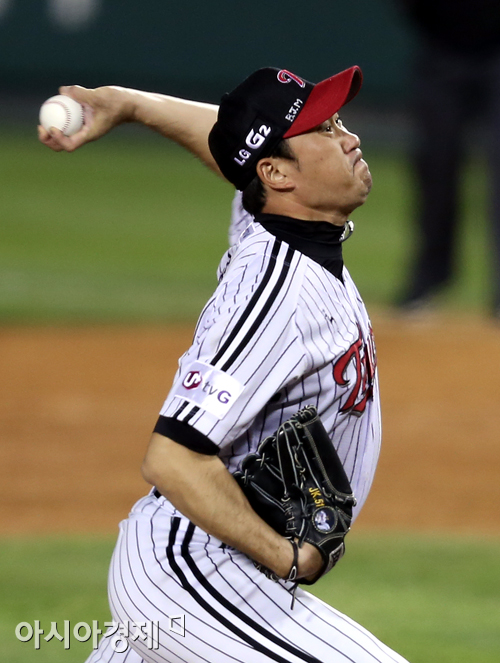 [포토] 봉중근 '끝낸다'