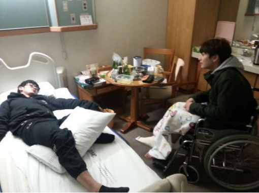 임슬옹, 진운 병문안서 민폐남 콘셉트 '깨알 웃음 선사!'